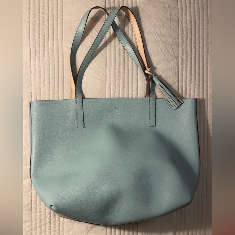 Kate Spade Light Blue Tote Bag